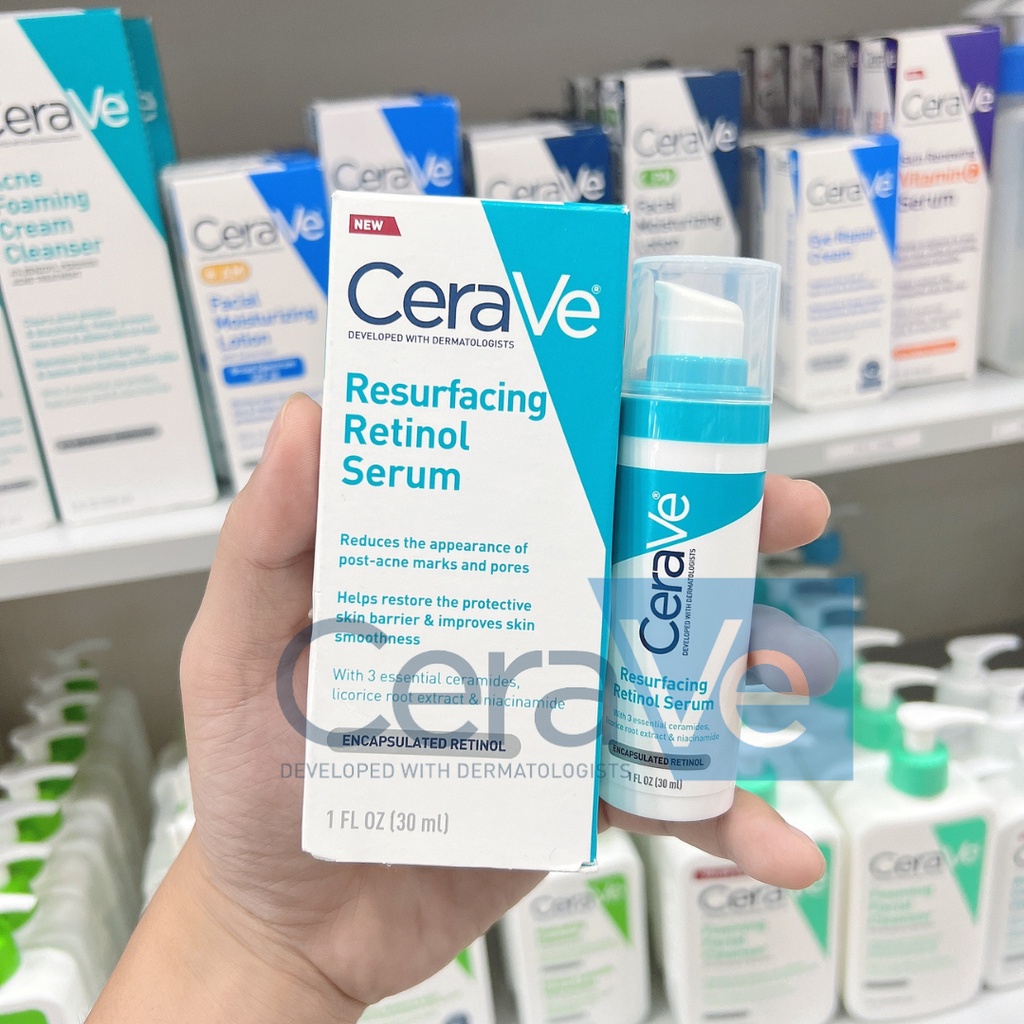 Tinh Chất Tái Tạo Da CeraVe Resurfacing Retinol Serum 30ml