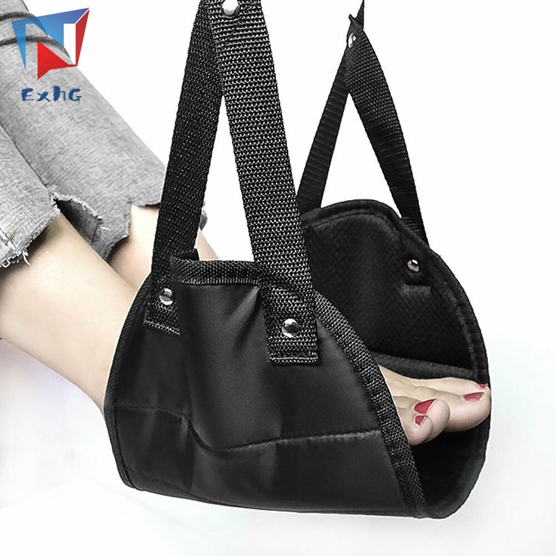 Võng Gác Chân Giảm Đau Nhức Tiện Dụng Khi Đi Máy Bay/Xe Buýt/Máy Bay