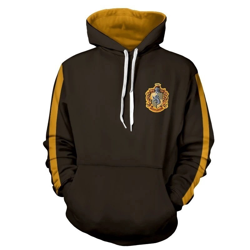 Áo Hoodie In Họa Tiết 3d Theo Chủ Đề Harry Potter