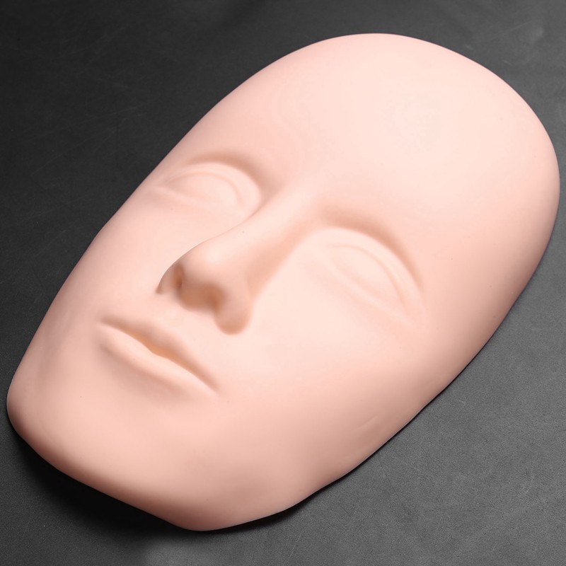 (Hàng Mới Về) Mô Hình Khuôn Mặt Giả Da 5d Bằng Silicon Dùng Để Luyện Tập Trang Điểm | BigBuy360 - bigbuy360.vn