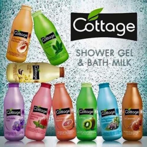 Sữa Tắm Dưỡng Thể Trắng Da Cottage 750ml Pháp