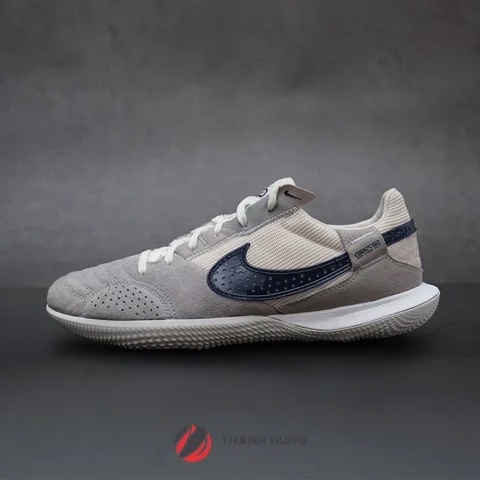 GIÀY ĐÁ BÓNG CHÍNH HÃNG NIKE STREET GATO - DC8466-002 - XÁM/TRẮNG