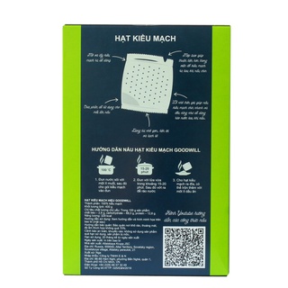 Hạt kiều mạch Nga Goodwill 400g [Date 21/4/2022]