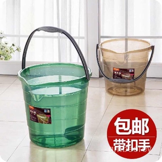 Xô Nhựa Dày Trong Suốt Chống Sốc Cỡ Lớn Đựng Đồ Giặt Rửa Xe Hơi Đa Ứng Dụng