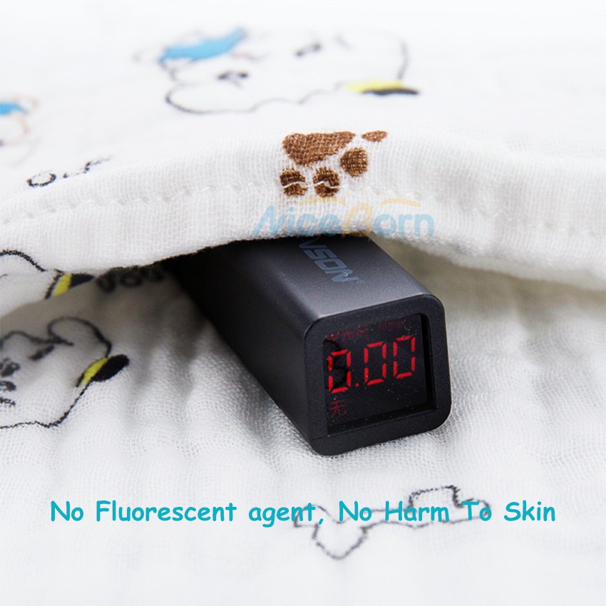 Set 3 khăn cotton mềm mại thấm hút tốt dành cho bé