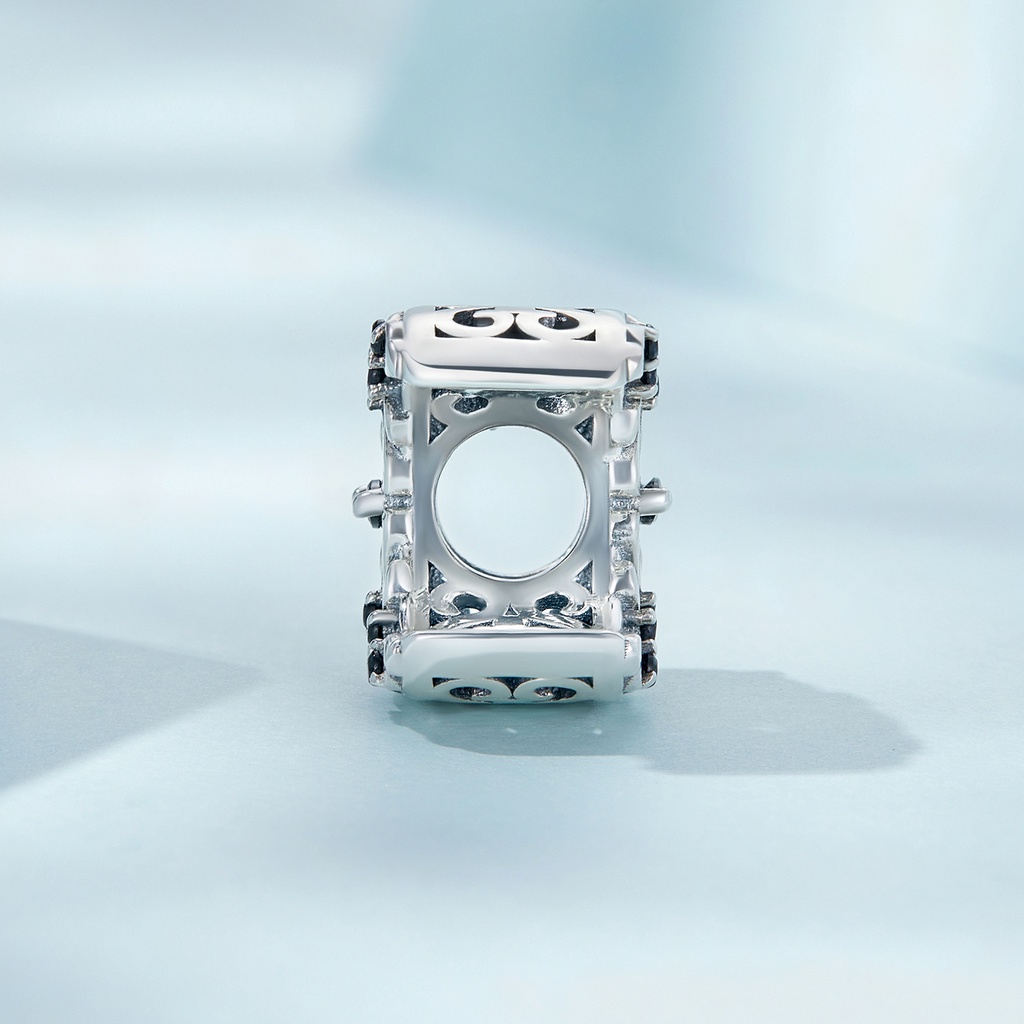 BAMOER Vòng cổ bạc 925 Hình Mặt Trăng Thời Trang Cho Nữ