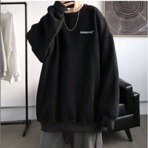 Áo Sweater Nam Nữ SUNSHINE Form Rộng Unisex Tay Bồng Wn1 Chất Nỉ Bông Hàng Xuất Dày Đẹp Không Bai, Không Xù AN03 | BigBuy360 - bigbuy360.vn