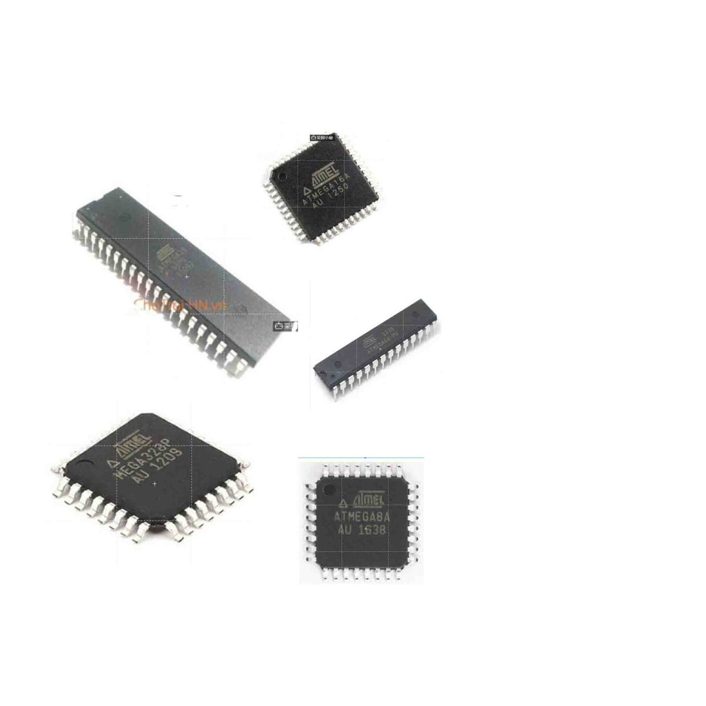 Bo Mạch Atmega8A-Au Atmega16-16Pu Atmega16A-Au Atmega328P-Au Atmega328P-Auel Tqfp32 Qfp Mega328-Au Smd