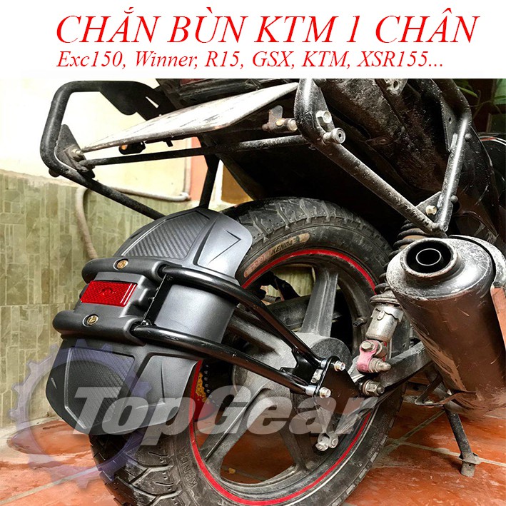 CHẮN BÙN KTM (LẮP PKL, PKN) - CHÂN THÉP CỰC ĐẸP &lt;TOPGEAR&gt;