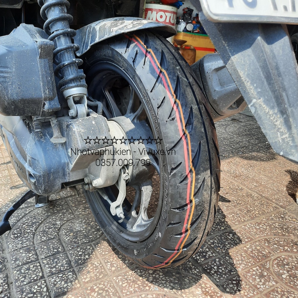 Vỏ ECOTIRE xe tay ga Vision , AirBlade 110-125 , VARIO-CLICK 125