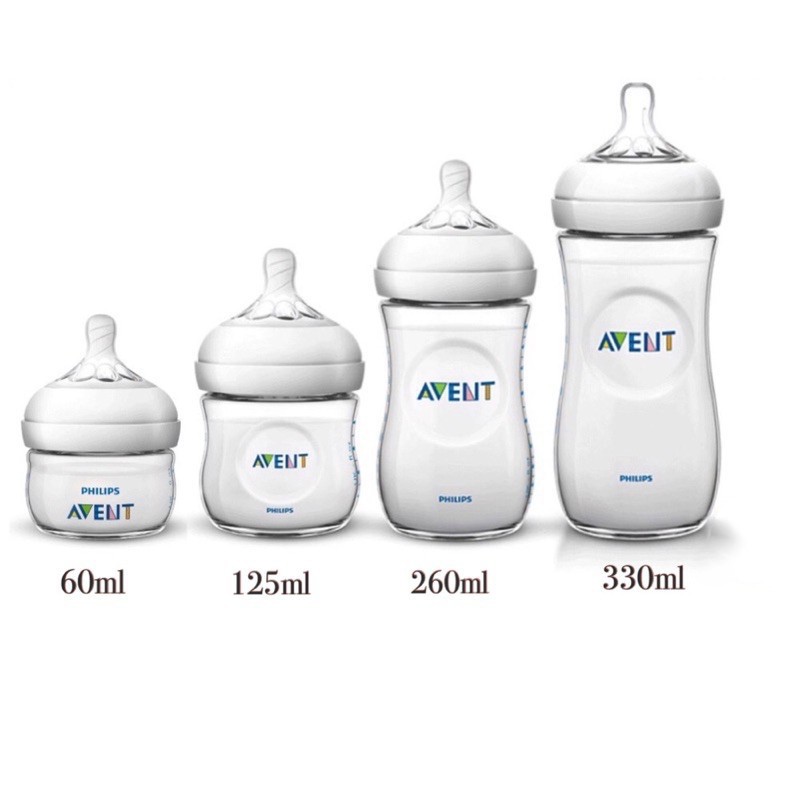 Bình sữa Philips Avent thiết kế mô phỏng tự nhiên, chất liệu nhựa PP, không có BPA