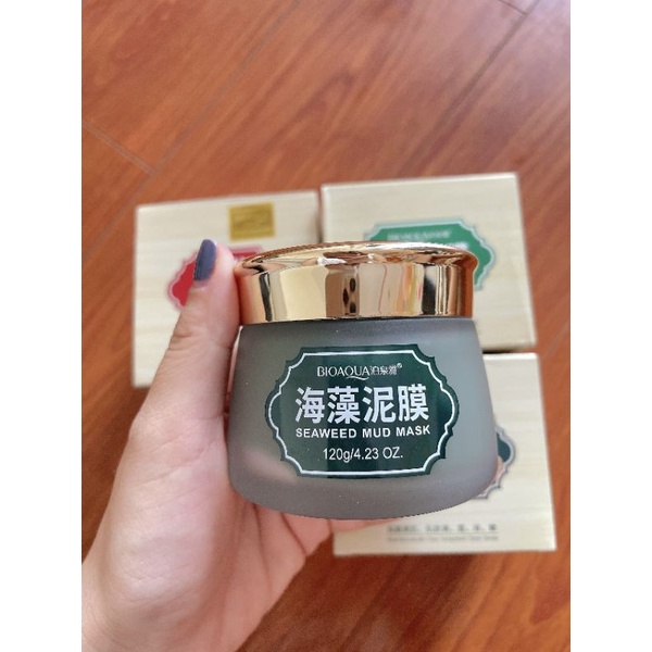 Mặt nạ bùn đất sét BIOAQUA dưỡng trắng, làm sạch sâu