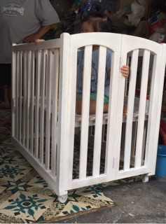 Cũi giường gập gọn