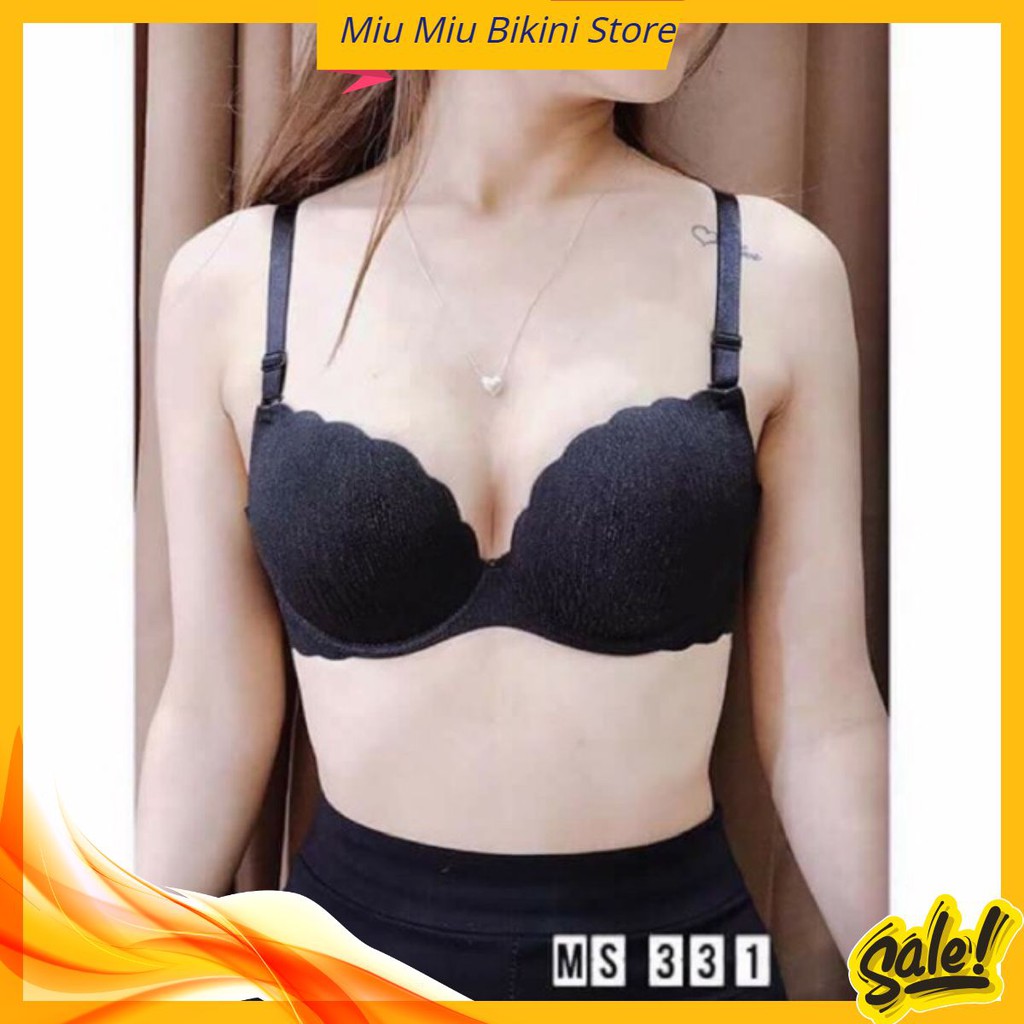 Áo Lót áo bra  ♥️FREESHIP♥️ ] Áo Lót Đúc Su Vân Rạn Sister Hood Mã 331 ( Có Gọng, Đệm Dày ) Miu Miu Store