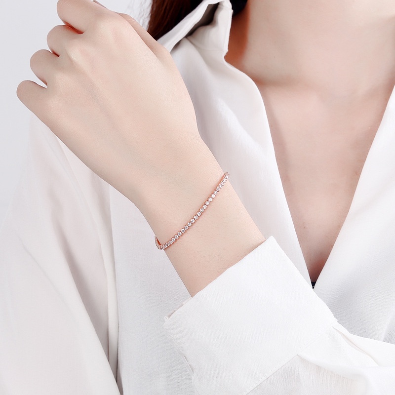 Lắc tay đính đá thời trang cho nữ