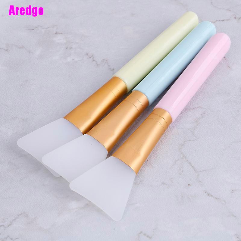 Cọ quét mặt nạ bằng silicon đầu phẳng cho chăm sóc da