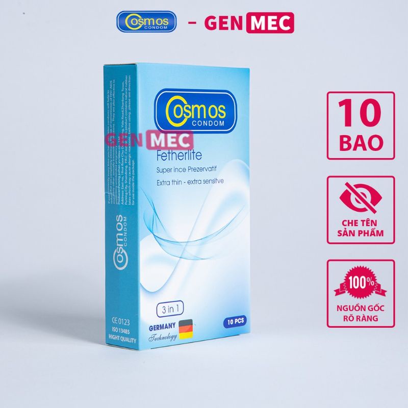 Bao Cao Su Cosmos nhập khẩu đức ( hộp 10 cái )
