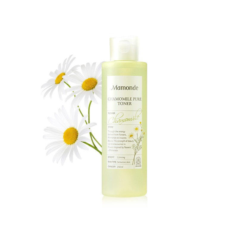 Toner chiết xuất hoa cúc nguyên chất Mamonde Chamomile 250ml