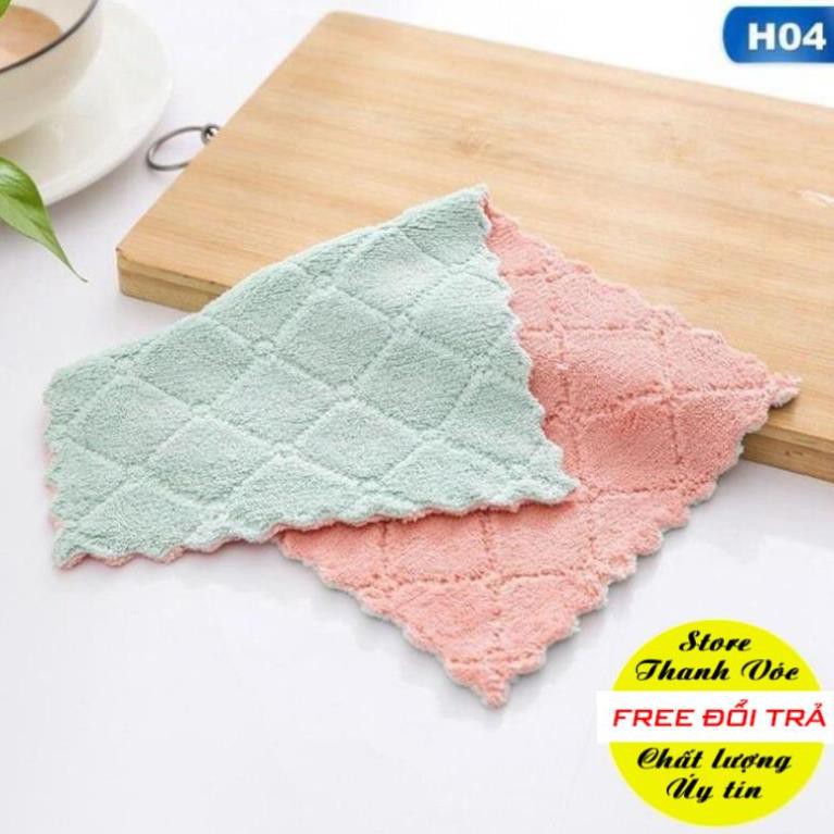 Khăn lau đã năng siêu thấm 15x26cm chất liệu vải cao cấp