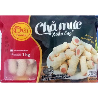 Chả mực xoắn ốc gói 1kg
