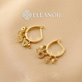 Bông Tai Eleanor Tròn Thiết Kế Lạ Mắt - SP001452