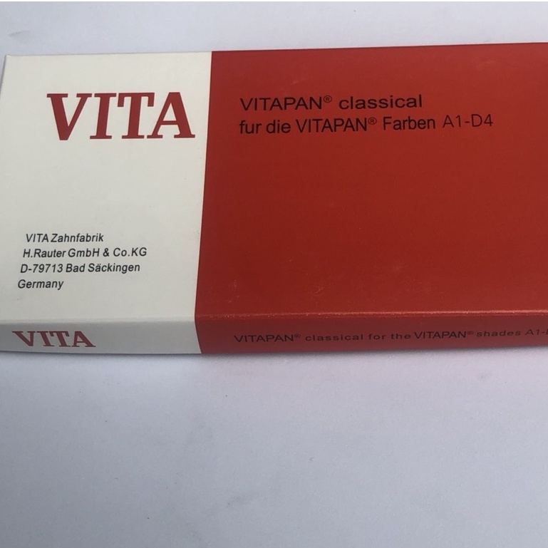 Bảng so màu răng vita-pan