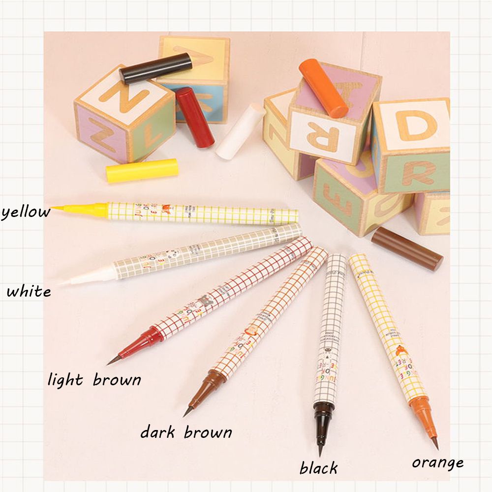 [Hàng mới về] Bút kẻ mắt dạng lỏng nhanh khô chống thấm nước lâu trôi nhiều màu sắc thời trang mới cho nữ