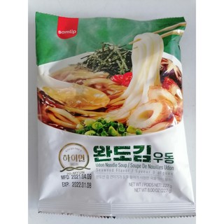 [Sale date 10/12/2021] [227g – Xanh lá] Mì Udon vị rong biển [Korea] HI MYUN