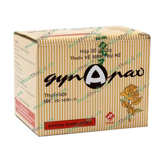 bột vệ sinh phụ nữ gynapax