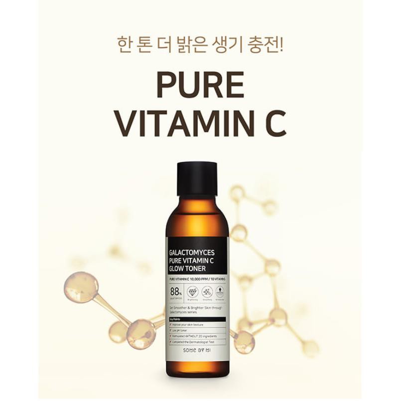 [NEW] Toner Dưỡng Trắng Some By Mi Galactomyces Pure Vitamin C Glow Toner 200ml