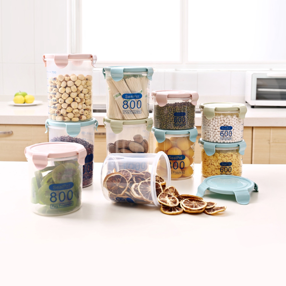 Hộp nhựa đựng thực phẩm màu trong suốt tiện dụng