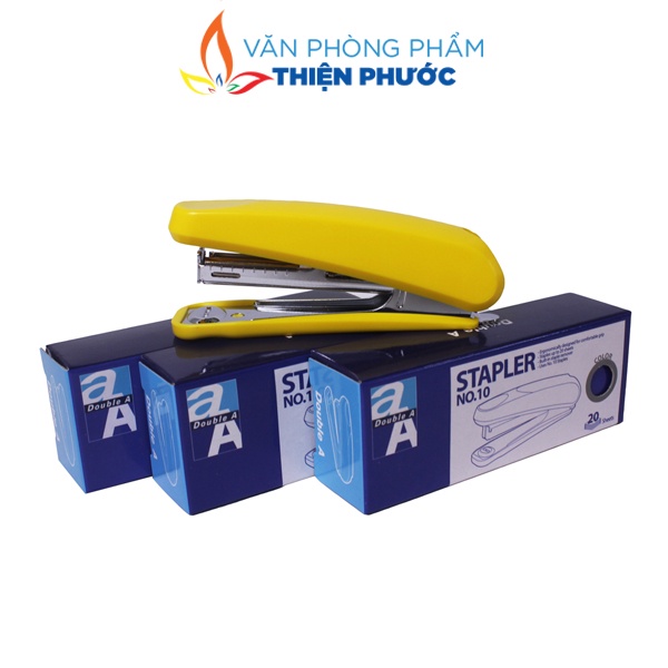 Bấm kim giấy số 10 Double A cầm tay bấm nhẹ THIỆN PHƯỚC