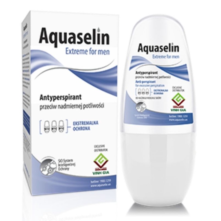 Aquaselin - Lăn nách khử mùi cho nam và nữ