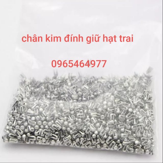 50gram đinh kim đóng cườm, đính hạt trai dùng với máy đóng hạt cầm tay