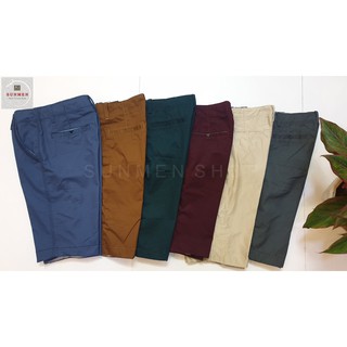 [HCM] Quần Short Lửng Nam Kaki Túi Hộp Hàn Quốc Đai Nịt Chất Vải Nhiều Màu SUNMEN Size Từ