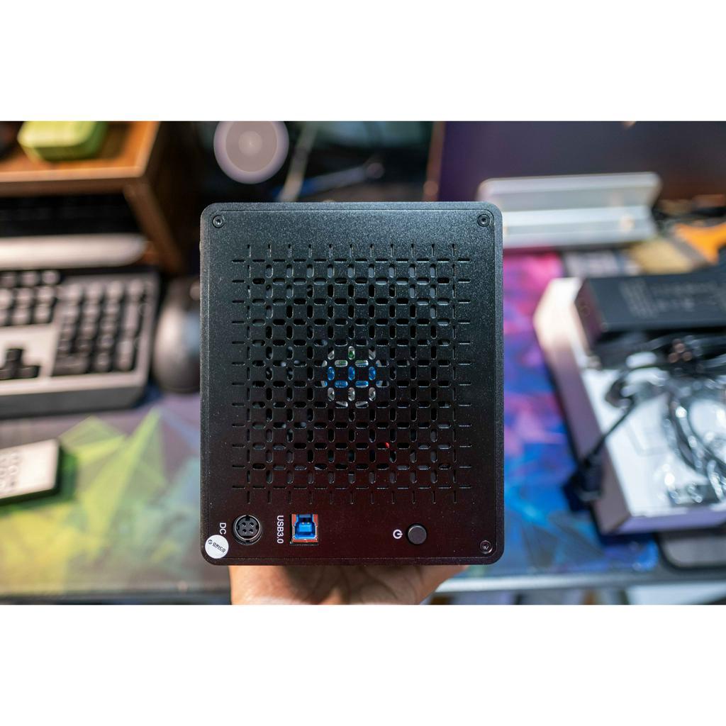 Hộp ổ cứng 5 khay 3.5'' USB 3.0 ORICO NS500U3-BK (Đen)