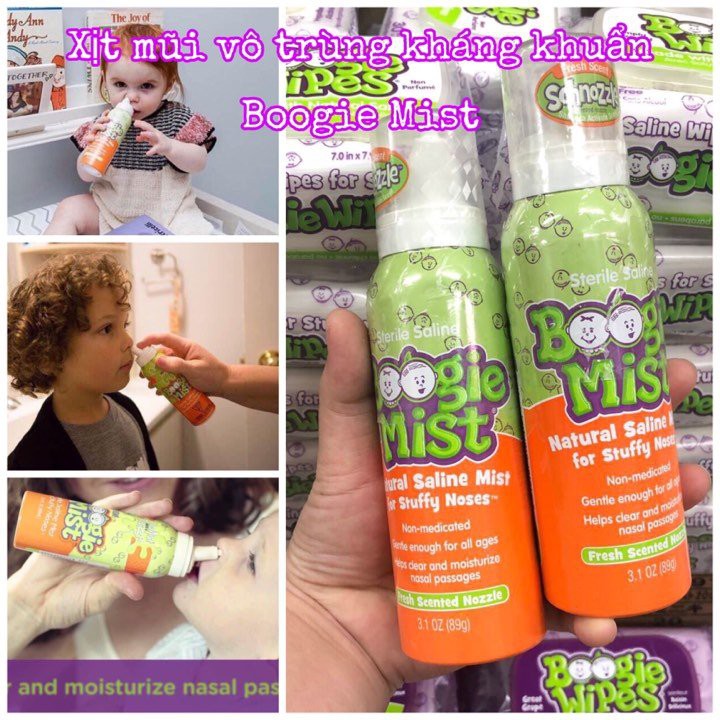 Chai xịt mũi Boogie Mist