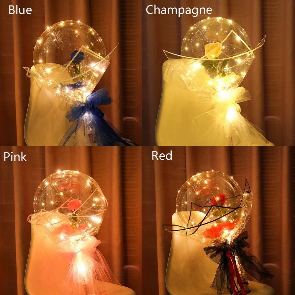 Bộ Bong Bóng Bay LAYOR1 Bobo Có Đèn LED Phát Sáng