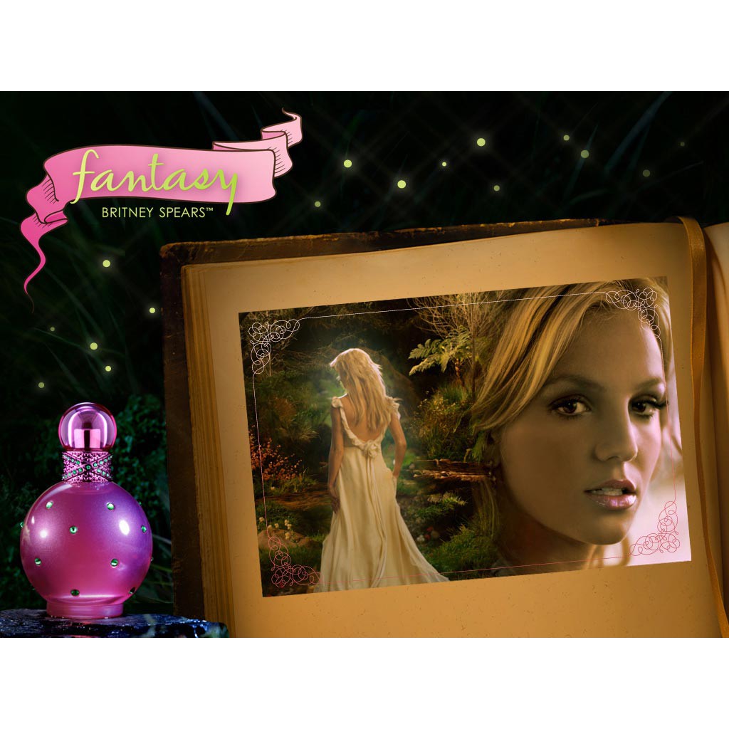 Nước hoa Nữ Britney Spears Fantasy EDP 100ml màu hồng