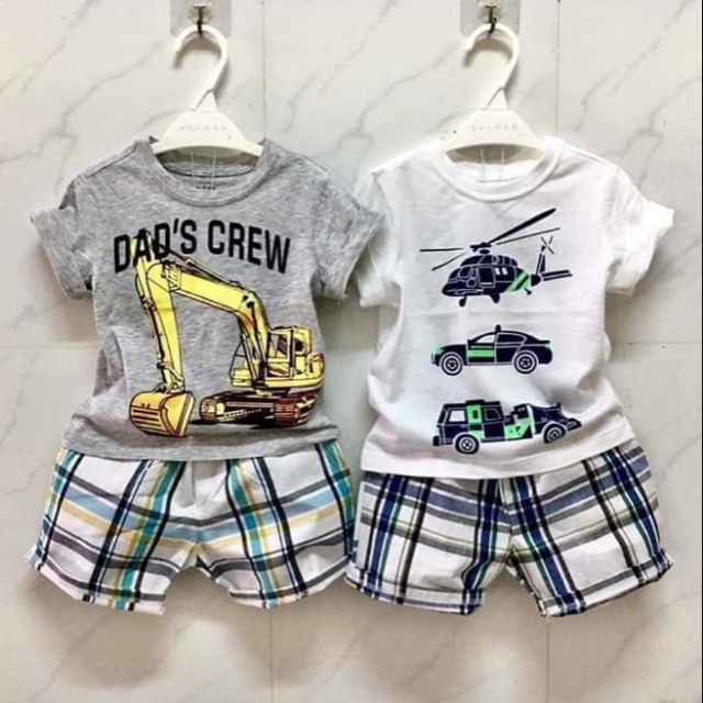 Combo 3 bộ bé trai