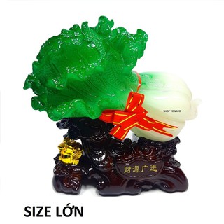 (SIZE LỚN CAO 29CM) BẮP CẢI PHONG THỦY WM950