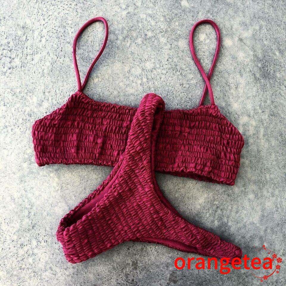 Bikini hai mảnh có mút thời trang mùa hè cho nữ