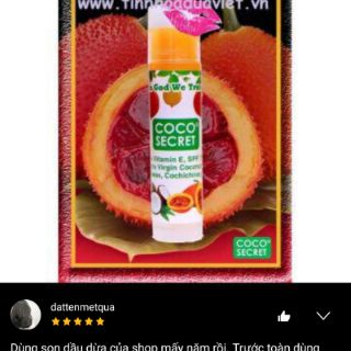 Set 10 SON DẦU DỪA TINH CHẤT GẤC COCO SECRET