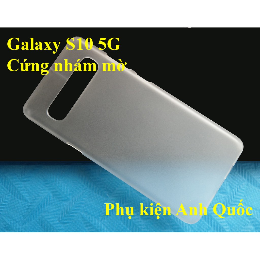 Ốp lưng Sam sung Galaxy S10 plus/ S10 5G nhựa CỨNG NHÁM MỜ