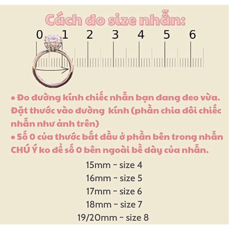 Nhẫn xi bạch kim mạ vàng soàn tấm có hột ẩn