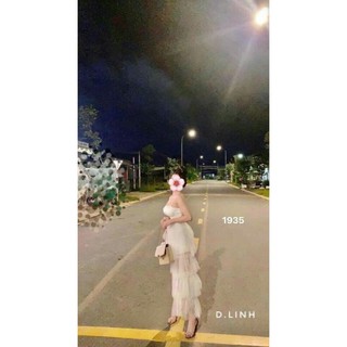 Đầm trắng kiểu