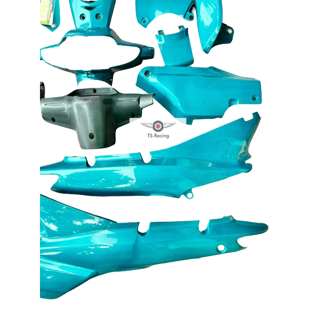 Dàn áo wave alpha - wave nhỏ xanh ngọc - tặng team 3 lớp