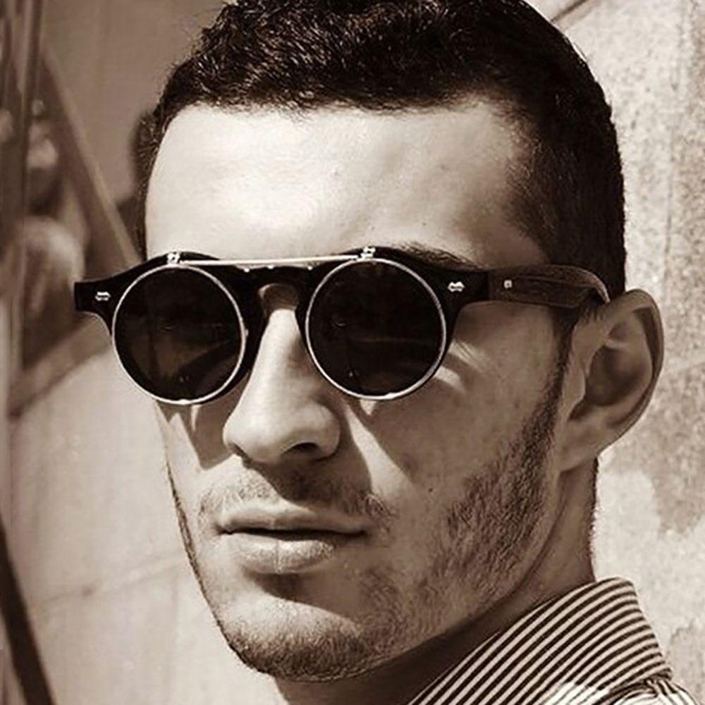 Kính Chống Bức Xạ Dạng Lật Tròn WMES15H Bảo Vệ Mắt Dành Cho Nam Nữ