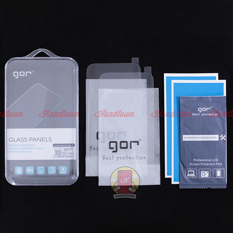 Bộ 2 Miếng Kính Cường Lực Trong Suốt Không Full Màn Xiaomi Redmi Note 9 / Redmi 10X / Redmi 10X 4G Chính Hãng Gor