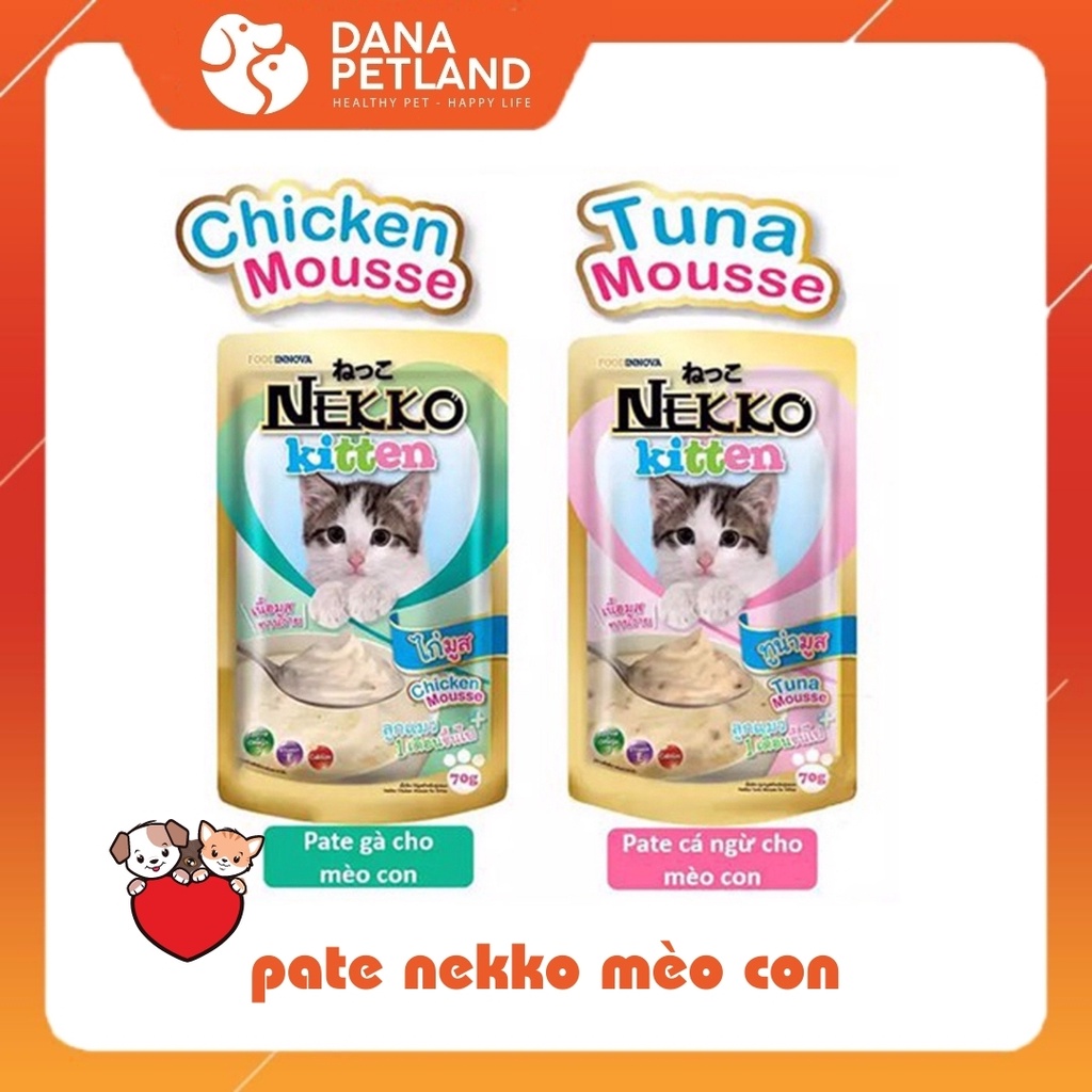 Pate Nekko cho mèo con 70g
